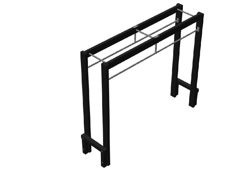 Barres de suspension parallèles - Espace Renard fabricant et installateur - Réf : 8839PR_0