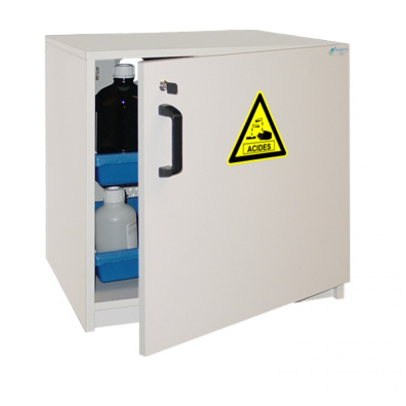 Caisson sous paillasse en PVC cellulaire pour bases 30 L - Réf AMS 8032 - BIOLAB_0