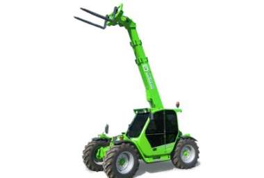 Chariot élévateur à flèche télescopique compact Merlo P 28.8 - Hauteur max 8.2m - Capacité 2.8T_0