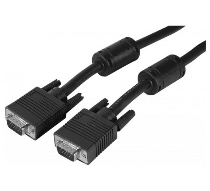 Cordon SVGA standard - 7m - multicoax HD15 pin - ferrites anti-interférences - Résolution 1920x1200 - Réf. 119725_0