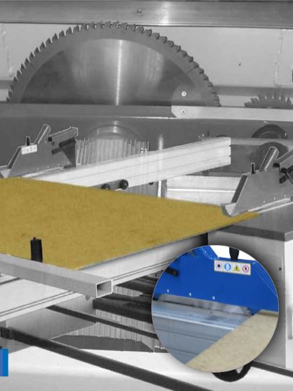 Équarrisseuse double tête Ti 2500 SUPER - Tête gauche fixe, tête droite mobile, inclinaison jusqu'à 45°_1