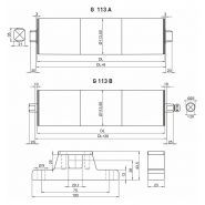 G113 - Tambours moteurs - Gesto Drum Motors - Vitesse de 0.08 à 1.40 m/s - Moteur asynchrone à cage d'écureuil_1