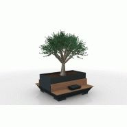 Jardinière modulaire Barka - personnalisable avec découpe laser - modules standards 2450mm x 2350mm_0