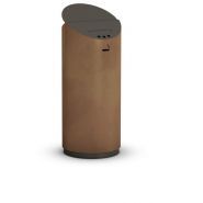 Neo - cendrier corbeille - The Italian Lab - capacité 100L - acier galvanisé - Diamètre 480 mm, Hauteur 1100 mm_0
