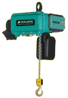 Palan électrique à chaîne et câble antidéflagrant - Certification ATEX - Moteur 1 ou 2 vitesses avec protection IP55_0