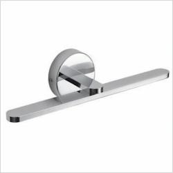 Papuq Applique murale LED pour l’éclairage de peintures, miroirs et peintures murales 10W teinte neutre 4000K finition chrome brillant 30 cm - arge_0