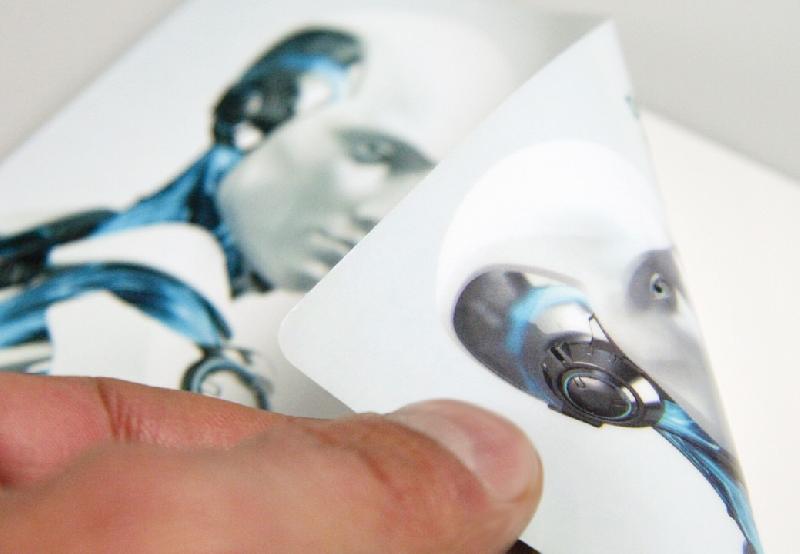 Vinyle électrostatique - 150 microns - repositionnable et réutilisable pour vitrines et publicités_0