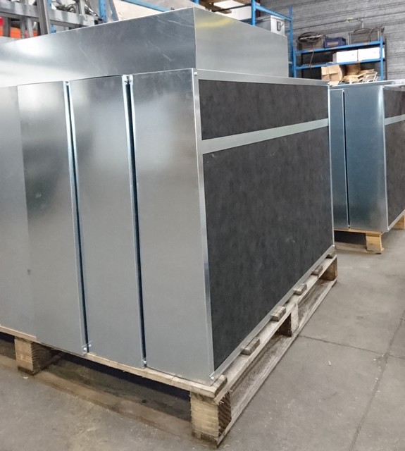 Baffles acoustiques - fabrication sur mesure en acier galvanisé ou inox avec laine de roche_0