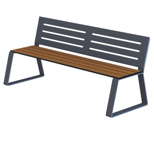 Banc public en bois buton industries bc 700 cm_0