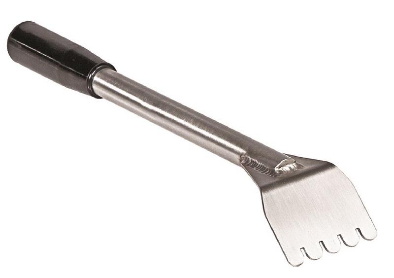 Base 700 - Grattoir pour grill pierre lavique rainuré - Dimensions 320x120x30 - Réf 7178.9050_0