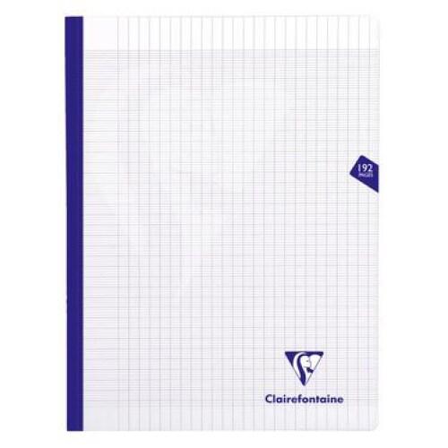 Clairefontaine Lot de 5 Cahier Mimesys 24x32, 192p./96 feuilles 90 g/m² brochées, coloris incolore, Séyès - 3329683993414_0