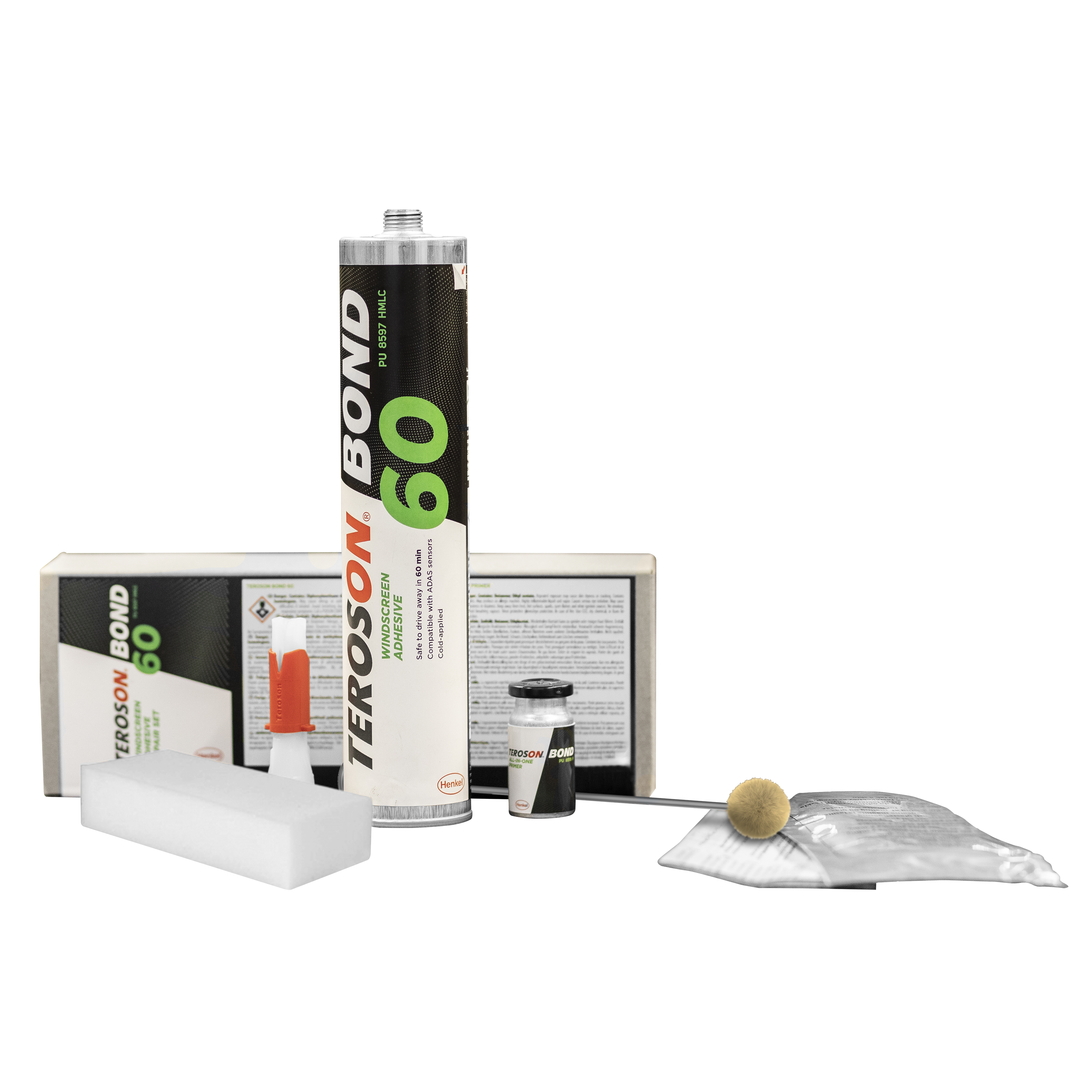 Colle à froid haute performance pour vitrage	TEROSON® BOND60 SET EGFD/EPIG_0