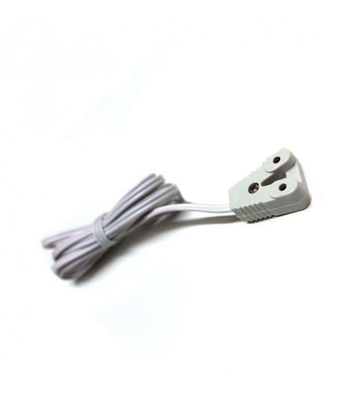 Connecteur tube LED 220V - réf 2737 - câble 120cm - thermoplastique ignifugé - IP20 - CE ROHS_0