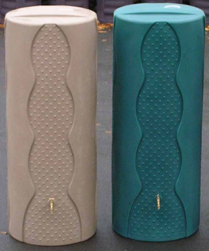 Cuve de récupération d'eau de pluie traité anti-UV - Volume de 300 L, 750 L et 1000 L_1