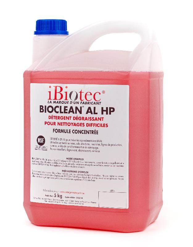 Détergent alcalin alimentaire puissant BIOCLEAN AL HP - DTGALCBAL-IB01/BM_0