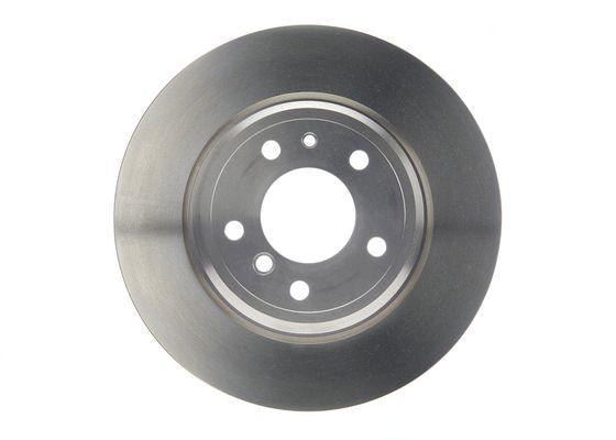 Disque de frein Bosch 0986478095 - boîte de 2 - arrière - disque plein - 5 trous - épaisseur 12 mm_0