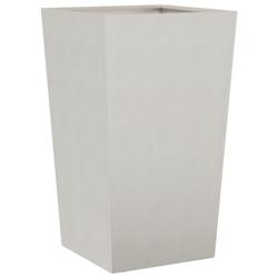 Helloshop26 - Jardinière bac lit surélevé plantes fleurs terrasse jardin 45 x 45 x 75 cm acier inoxydable gris clair 02_0037612 - 3000213908152_0