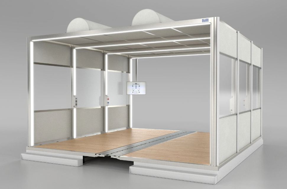 Poste de travail modulaire Dürr - Flexible, polyvalent et individuel - WorkBooth avec conception mécatronique_0