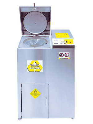 Recycleur automatique de solvant URS 900 - Certification ATEX - 25 litres recyclés en 4 heures - Cuve inox, écran LCD, 230V_0