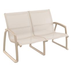 SIESTA EXCLUSIVE Fauteuil d’extérieur Pacific Lounge Sofa Armchair Taupe - gris plastique polypropylène SP-SI-234TP_0