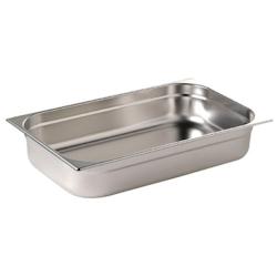 Bac Gastro Inox GN 1/1 - 65 mm - Vogue - acier inoxydable 18/0 - capacité 9 L_0