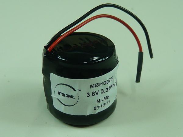 BATTERIE NIMH 3X V350H 3S1P ST4 3.6V 350MAH FILS_0