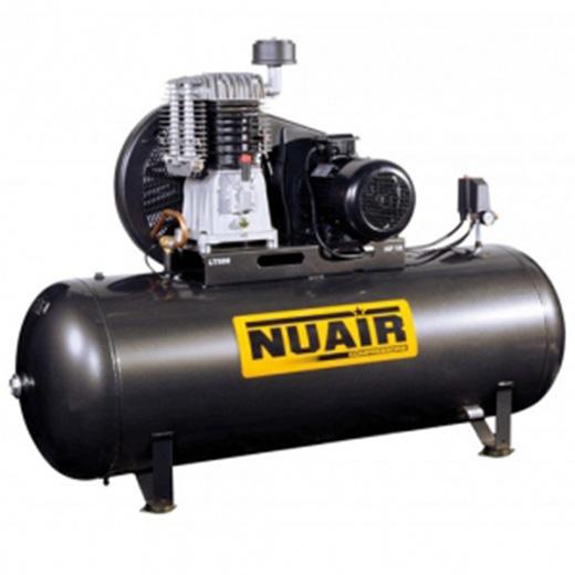 Compresseur d'air à piston bi-étagé cylindres en fonte 500 litres 14 bar NUAIR - 11582369_0