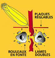 Cueilleuse de maïs grain - Série 200 - Rouleau cueilleur_0