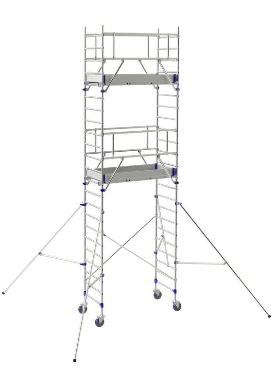 Echafaudage roulant totem 2 line 180  4m85 plancher (6m85 travail)_0