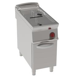 Friteuse electrique 20 litres  sur support - 400x900x900 mm - 16500 W 400/3V - 39180613 Eurast - inox 39180613_0