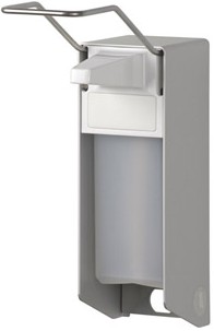 Distributeur de savon et désinfectant Ingo-man els 26 a/25 - 500 ml - Levier long - Aluminium anodisé_0