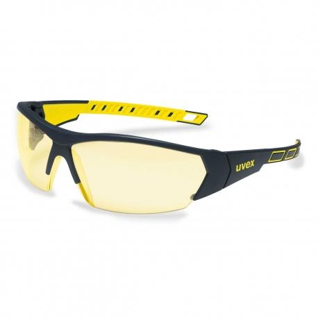 Lunettes de protection à branches jaunes i-works Uvex | 9194365_0