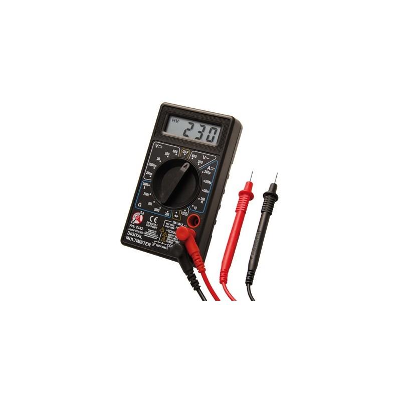 Multimètre digital BGS2182 - mesure courant alternatif et continu, intensité, résistance et plus_0