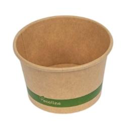 Pots à dessert en carton kraft diam 96 mm x 60 mm 250 ml (1000 unités) - 001010450_0