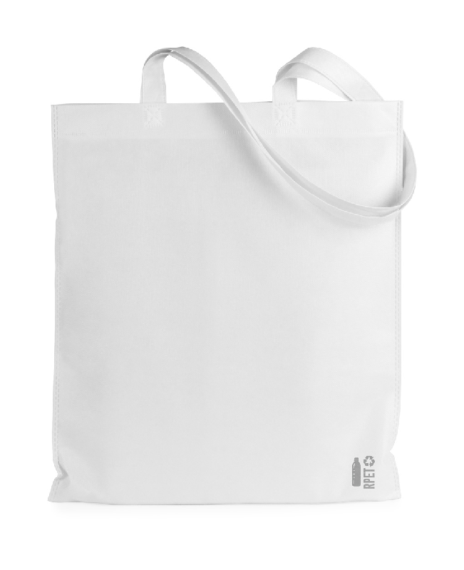 Sac shopping en non-tissé RPET - anses longues - 70 g/m² - labélisé RPET_0