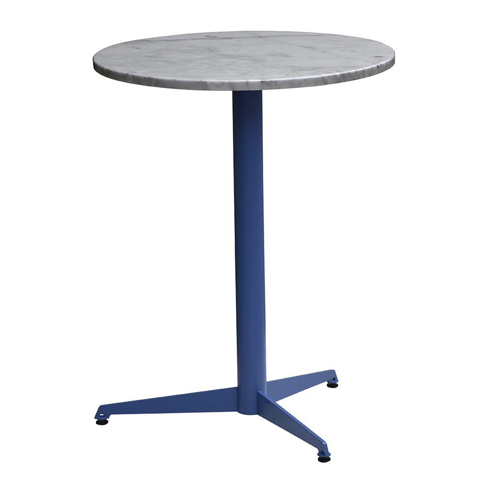 Table de restauration - piétements CROSS/3 - plateau Ø60 à Ø70 cm_0