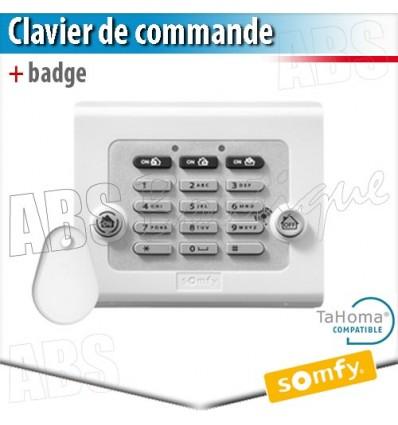 1875096 - clavier de commande avec badge - alarme somfy & tahoma_0