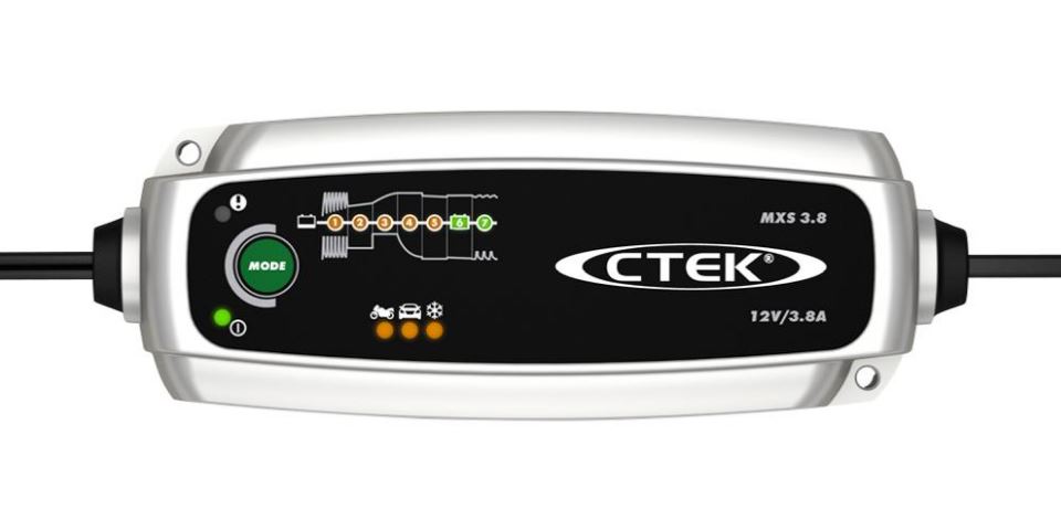 Cha004 - chargeur de batterie industrielle - ctek - mxs3.8 12v 0.8-3.8a agm_0