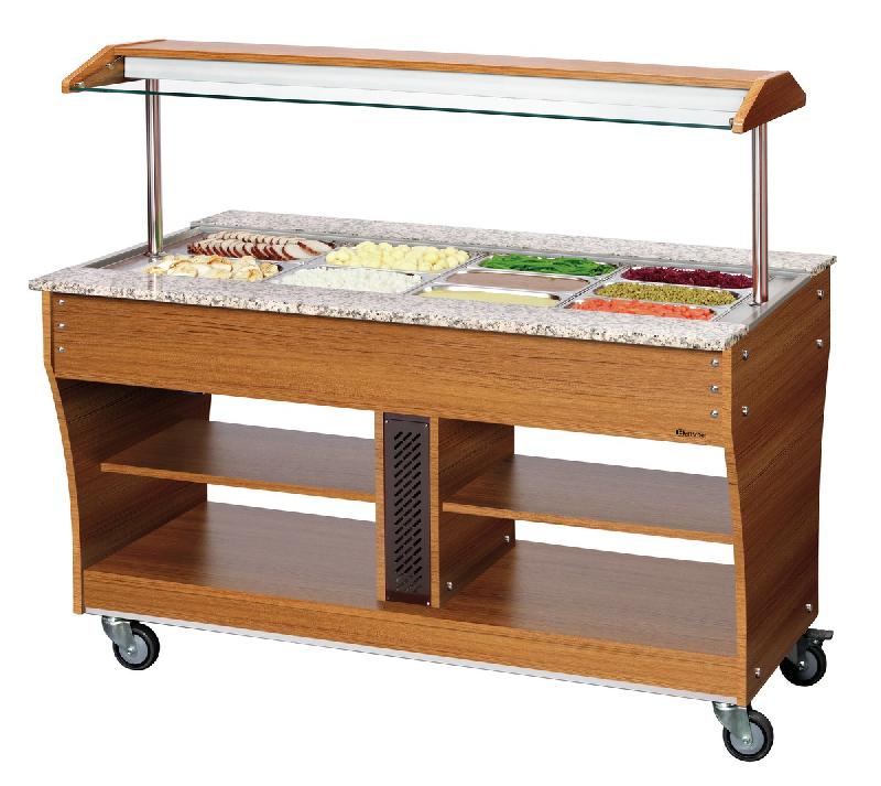 Chariot buffet, chaud, 4x1/1GN_0