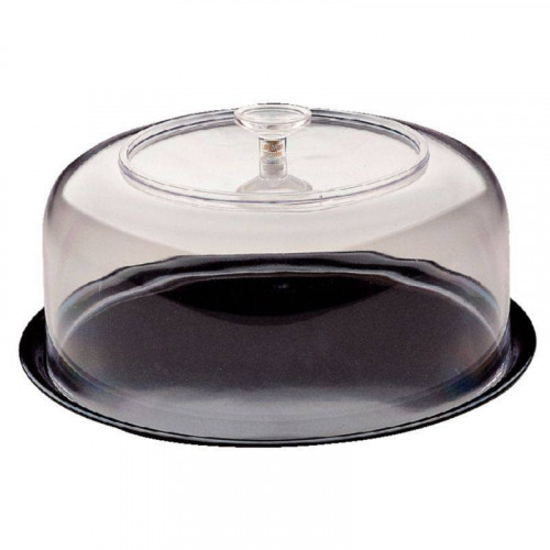 COUVERCLE CLOCHE TRANSPARENT POUR PLATEAU DE PRÉSENTATION EN MÉLAMINE DALEBROOK