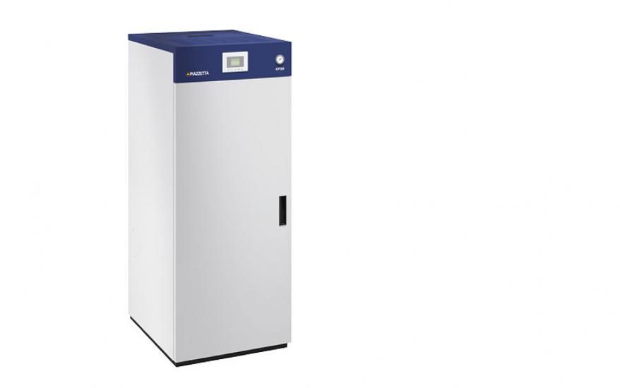 Cp-20 - Chaudière à granulés Piazzetta - Puissance thermique à l'eau de 5,8 à 19,6 kW - Système de nettoyage rotatif_0