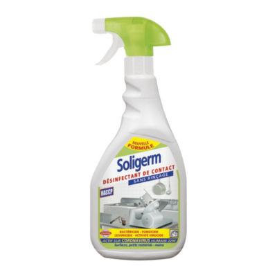 Désinfectant de contact HACCP mains et surfaces Solipro Soligerm 750 ml_0