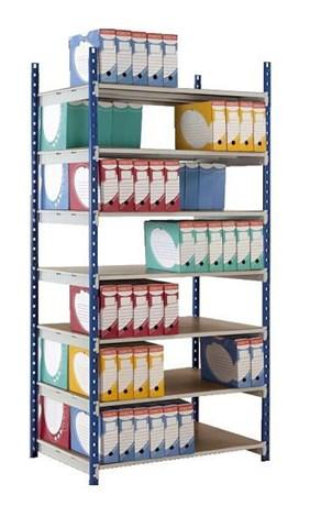 ETAGÈRE RAYONNAGE 7 TABLETTES 70CM - SUIVANT