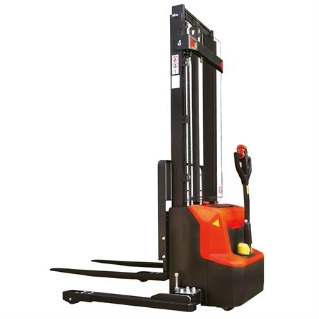 Gerbeur électrique avec longerons encadrants capacité de 1200 kg SEB3200_0
