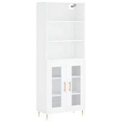 Helloshop26 - Buffet bahut commode armoire meuble de rangement organisateur cuisine salle de séjour salon haut 69,5 x 34 x 180 cm 02_0032541 - 300021_0