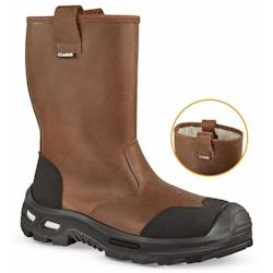 Jallatte - Bottes de sécurité marron et noire JALFARO SAS S3 CI SRC Marron / Noir Taille 45 - 45 marron matière synthétique 8033546384138_0