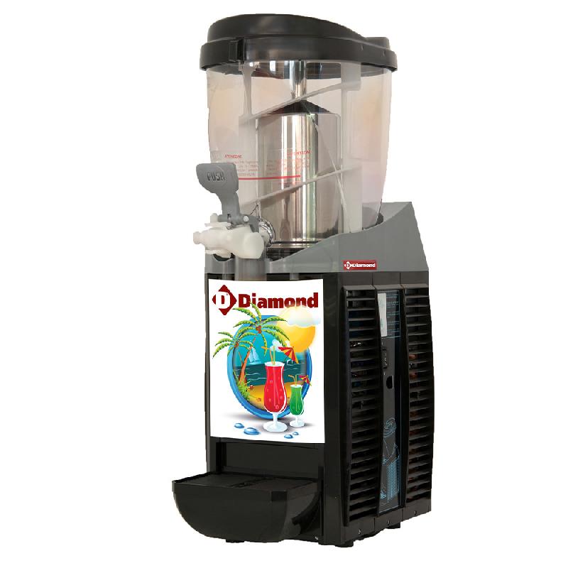 Machine à granita professionnelle CAR/1-R2 - 5,5 litres - 200x400x680 mm - Monophasé - Gaz R290_0