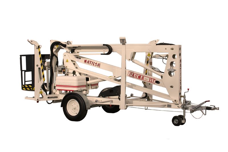 Nacelle tractable parma15t - matilsa - hauteur de travail 15 m_0