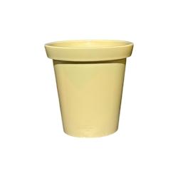 PLAST'UP ROTOMOULAGE Pot de fleurs rond xxl delight 200l - IVOIRE - beige 0637962082029_0