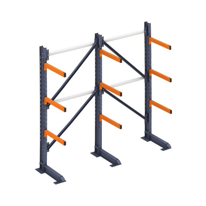 Rayonnage cantilever pour charges légères - capacité jusqu'à 500 kg par niveau - 205177_0